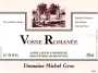 Domaine Michel Gros Vosne-Romanee 2011 Front Label