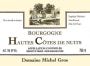 Domaine Michel Gros Hautes Cotes de Nuits Blanc 2010 Front Label