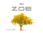 ZOE White 2012 Front Label