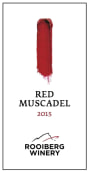 Rooiberg Winery Red Muscadel 2015 Front Label