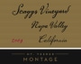 Scaggs Vineyard Montage 2009 Front Label