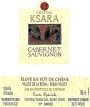 Chateau Ksara Bekaa Valley Cabernet Sauvignon 2010 Front Label