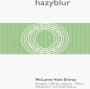 Hazyblur McLaren Vale Shiraz 2005 Front Label