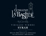 Chateau La Bastide Vieilles Vignes Syrah 2014 Front Label