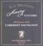 Kay Brothers Amery Vineyards Cabernet Sauvignon 2004 Front Label