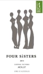 Four Sisters Merlot 2013 Front Label