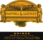 Hastwell and Lightfoot Shiraz 2008 Front Label