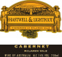Hastwell and Lightfoot Cabernet Sauvignon 2004 Front Label