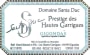 Domaine Santa Duc Gigondas Prestige des Hautes Garrigues 2006 Front Label