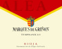 Marques de Grinon Rioja Alea 2014 Front Label