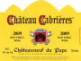 Chateau Cabrieres Chateauneuf-du-Pape 2009 Front Label