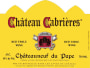 Chateau Cabrieres Chateauneuf-du-Pape 2010 Front Label