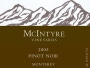 McIntyre Pinot Noir 2005 Front Label