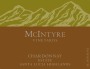 McIntyre Estate Chardonnay 2012 Front Label