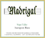 Madrigal Vineyards Sauvignon Blanc 2012 Front Label