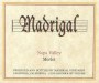 Madrigal Vineyards Merlot 2010 Front Label