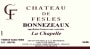 Chateau de Fesles Bonnezeaux la Chapelle 1996 Front Label
