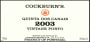 Cockburn's Quinta dos Canais 2003 Front Label
