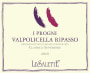 Le Salette Valpolicella Ripasso Classico Superiore I Progni 2010 Front Label