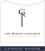 Craggy Range Winery Les Beaux Cailloux Chardonnay 2005 Front Label