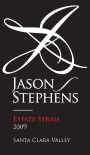 Jason-Stephens Estate Syrah 2009 Front Label