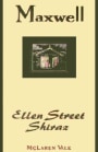 Maxwell Ellen Street Shiraz 2012 Front Label