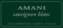 Amani Sauvignon Blanc 2008 Front Label
