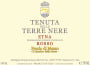 Tenuta delle Terre Nere Etna Rosso Feudo di Mezzo 2011 Front Label