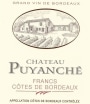 Chateau Puyanche Rouge 2014 Front Label