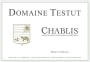 Domaine Testut Chablis 2015 Front Label