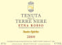 Tenuta delle Terre Nere Etna Rosso Santo Spirito 2009 Front Label