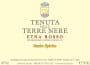Tenuta delle Terre Nere Etna Rosso Santo Spirito 2012 Front Label