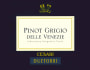 DueTorri Pinot Grigio 2012 Front Label
