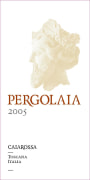 Caiarossa Toscana Pergolaia 2005 Front Label