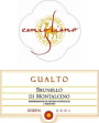 Camigliano Brunello di Montalcino Gualto Riserva 2001 Front Label