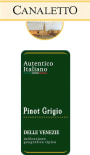 Canaletto Delle Venezie Pinot Grigio 2008 Front Label