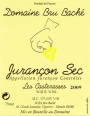 Route Des Vins Du Jurançon Domaine Bru Bache Les Casterrasses Sec 2009 Front Label