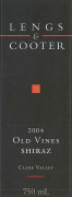 Lengs and Cooter Old Vines Shiraz 2004 Front Label