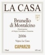 Caparzo Brunello di Montalcino Vigna La Casa 2006 Front Label