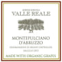 Valle Reale Montepulciano d'Abruzzo 2013 Front Label