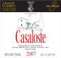 Casaloste Chianti Classico 2007 Front Label