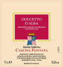 Cascina Fontana Dolcetto d'Alba 2013 Front Label