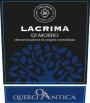 Velenosi Morro d'Alba Lacrima 2012 Front Label