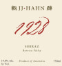 JJ Hahn 1928 Shiraz 2005 Front Label