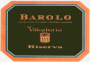 Villadoria Barolo Riserva 1996 Front Label