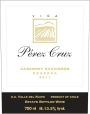 Perez Cruz Reserva Cabernet Sauvignon 2011 Front Label