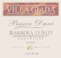 Villa Giada Barbera d'Asti Superiore Nizza Bricco Dani 2003 Front Label