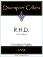 Davenport Cellars R.H.D. 2009 Front Label