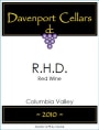 Davenport Cellars R.H.D. 2010 Front Label