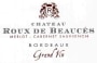 Roux Bordeaux Chateau Roux de Beauces 2011 Front Label